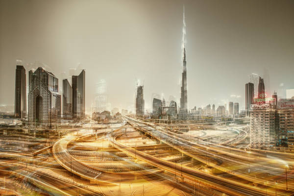 Laurent Dequick - Dubai Sheikh Zayed Road