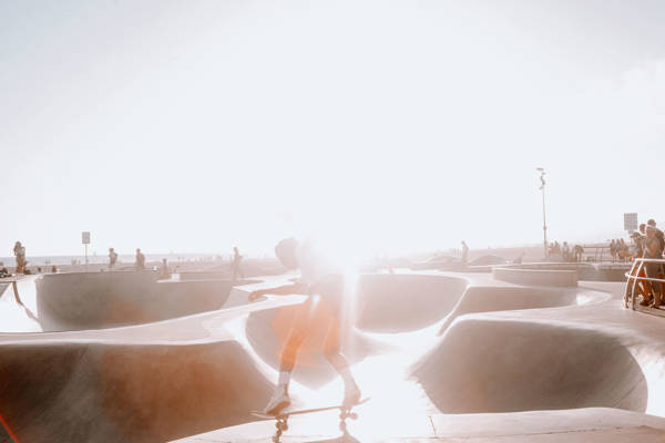 Camilla Quiddington - Sunset Skater | blinq.art